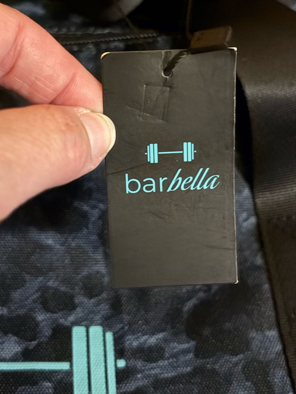 NWT Barbella Barrel Duffle Bag - Picture 3 of 9